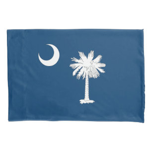 Funda De Cojín Bandera de Carolina del Sur