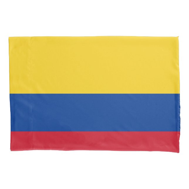 Funda De Cojín Bandera de Colombia (Anverso)