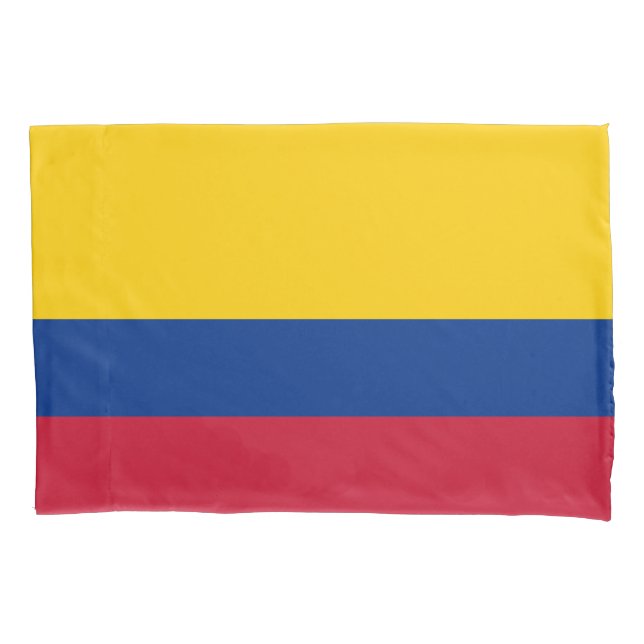 Funda De Cojín Bandera de Colombia (Anverso)