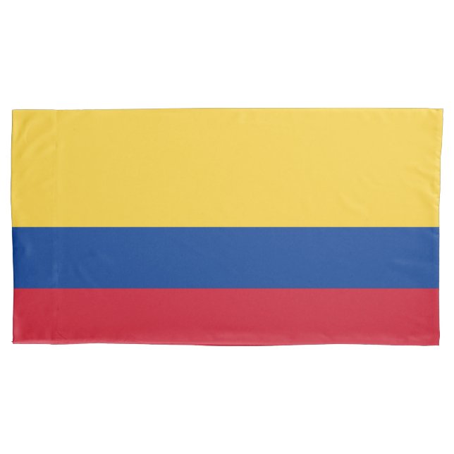 Funda De Cojín Bandera de Colombia (Anverso)