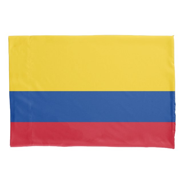 Funda De Cojín Bandera de Colombia (Anverso)