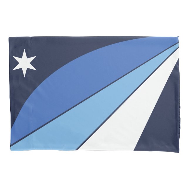 Funda De Cojín Bandera de Columbia (Carolina del Sur) (Anverso-izquierdo)