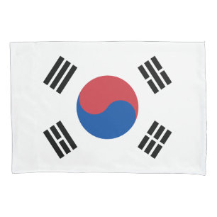 Funda De Cojín Bandera de Corea del Sur