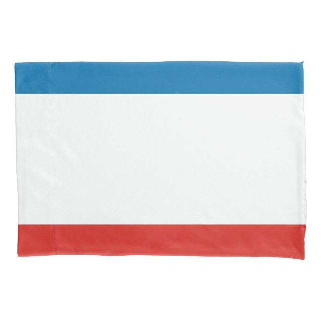 Funda De Cojín Bandera de Crimea (Anverso)