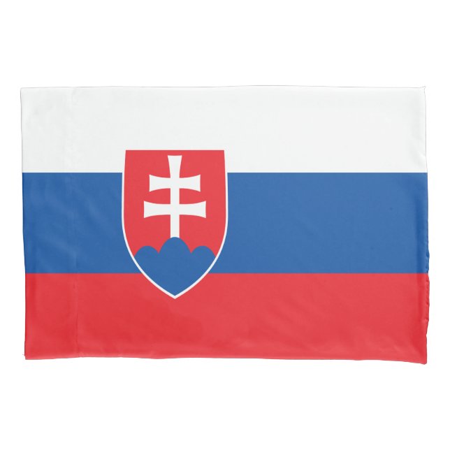 Funda De Cojín Bandera de Eslovaquia (Anverso)