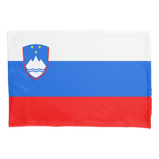 Funda De Cojín Bandera de Eslovenia (Anverso)
