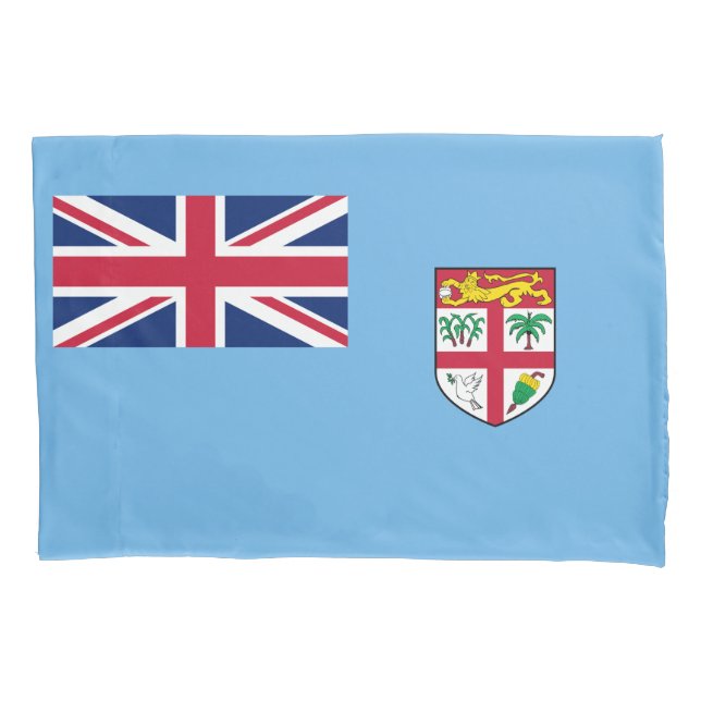 Funda De Cojín Bandera de Fiji (Fiji) (Anverso-izquierdo)