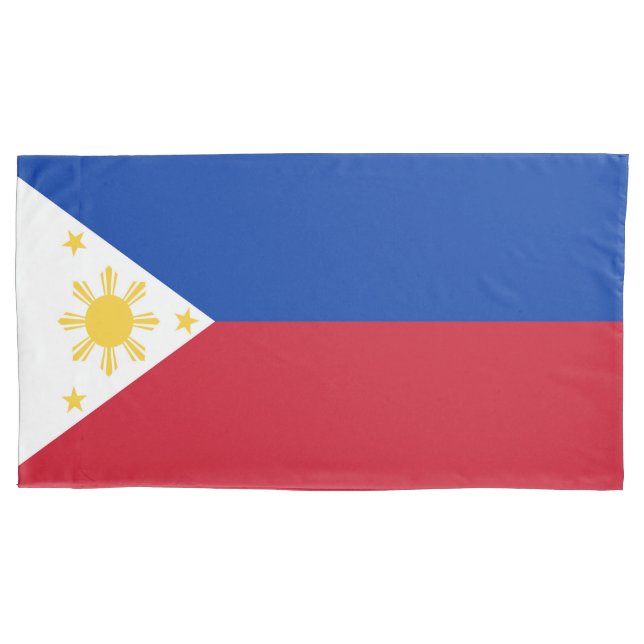 Funda De Cojín Bandera de Filipinas (Anverso)