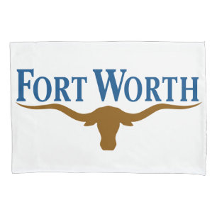 Funda De Cojín Bandera de Fort Worth (Texas)