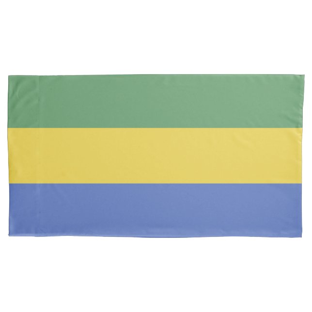 Funda De Cojín Bandera de Gabón (Anverso)