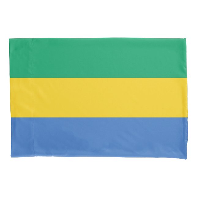Funda De Cojín Bandera de Gabón (Anverso)