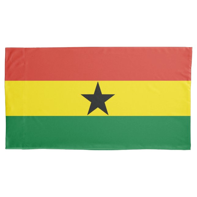 Funda De Cojín bandera de Ghana (Anverso)