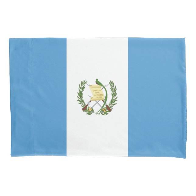 Funda De Cojín Bandera de Guatemala (Anverso)