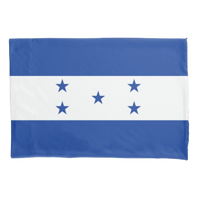 Funda De Cojín Bandera de Honduras (Anverso)