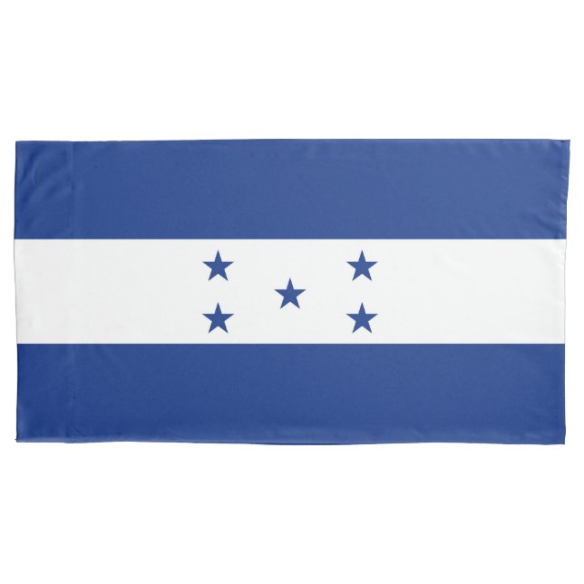 Funda De Cojín Bandera de Honduras (Anverso)