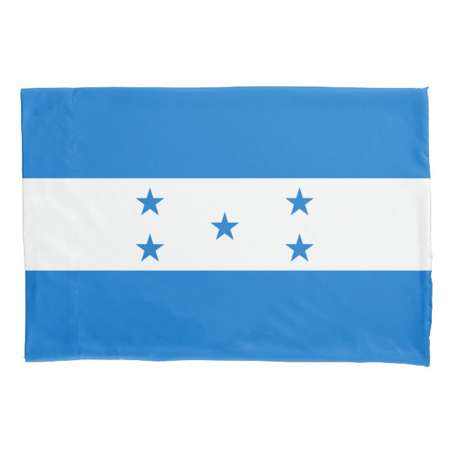 Funda De Cojín Bandera de Honduras (Anverso)