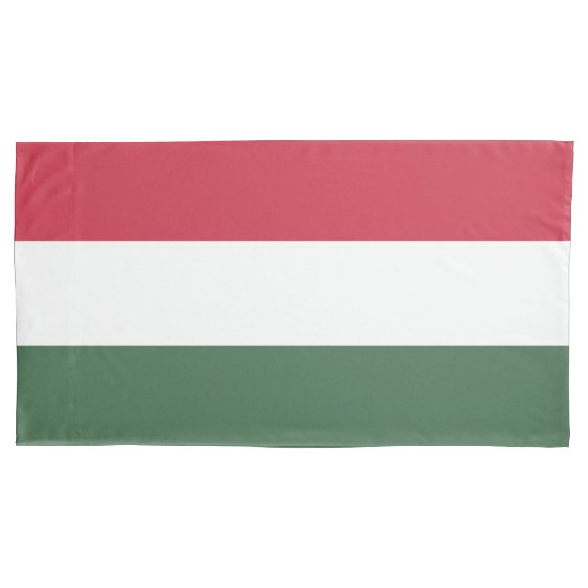 Funda De Cojín Bandera de Hungría (Anverso)