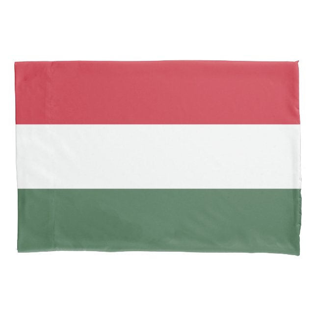 Funda De Cojín Bandera de Hungría (Anverso)