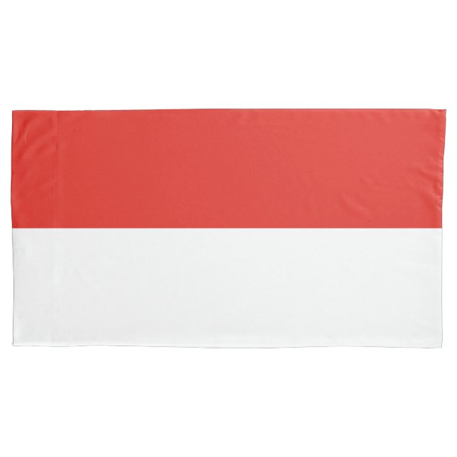 Funda De Cojín Bandera de Indonesia (Anverso)