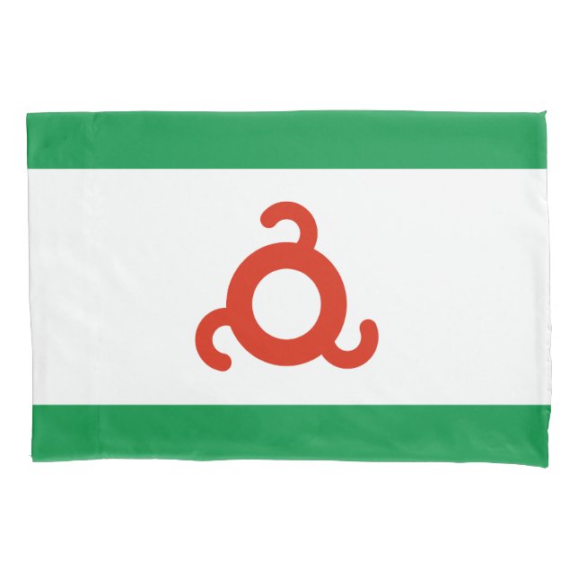 Funda De Cojín Bandera de Ingushetia (Anverso)
