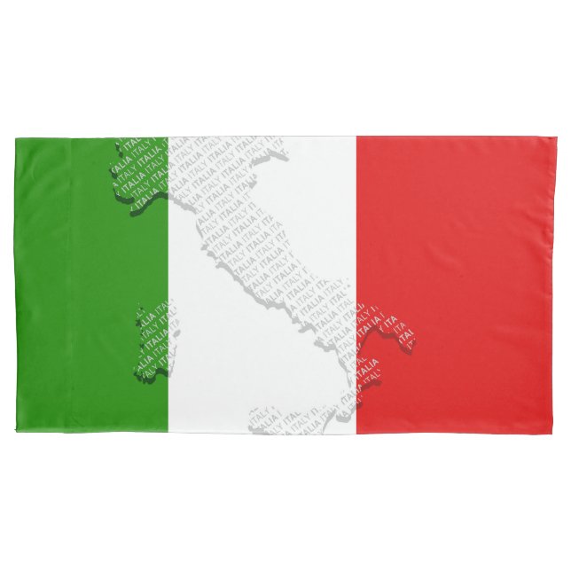 Funda De Cojín Bandera de Italia (Anverso)