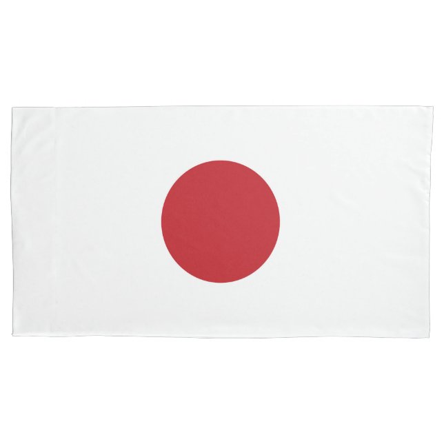 Funda De Cojín Bandera de Japón (Anverso)