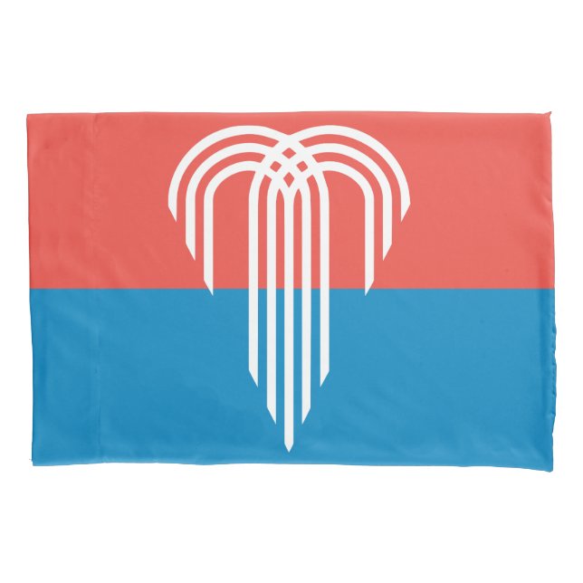 Funda De Cojín Bandera de Kansas City (Missouri) (Anverso-izquierdo)