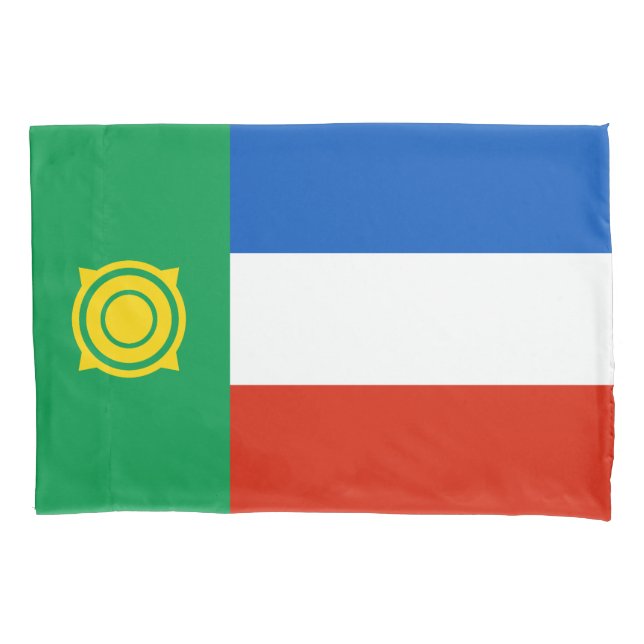 Funda De Cojín Bandera de Khakasia (Anverso)