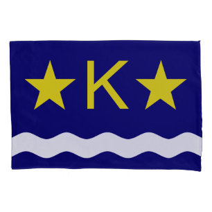 Funda De Cojín Bandera de Kinshasa, maletero del Congo