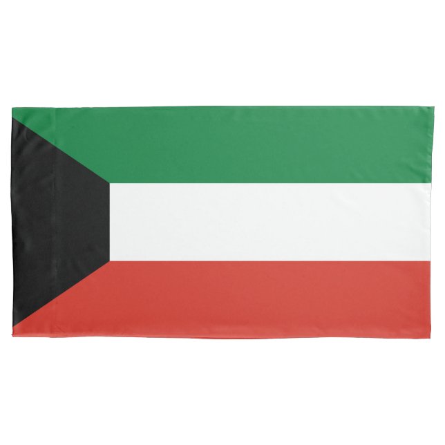 Funda De Cojín Bandera de Kuwait (Anverso)
