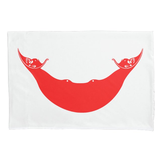 Funda De Cojín Bandera de la Isla de Pascua (Anverso)