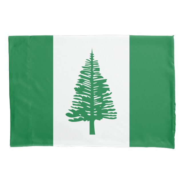 Funda De Cojín Bandera de la Isla Norfolk (Anverso)