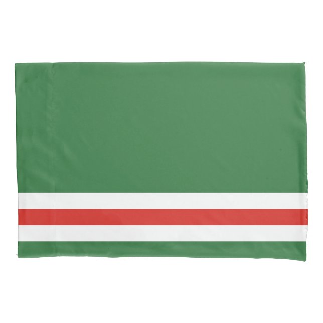 Funda De Cojín Bandera de la República Chechena de Ichkeria (Anverso)