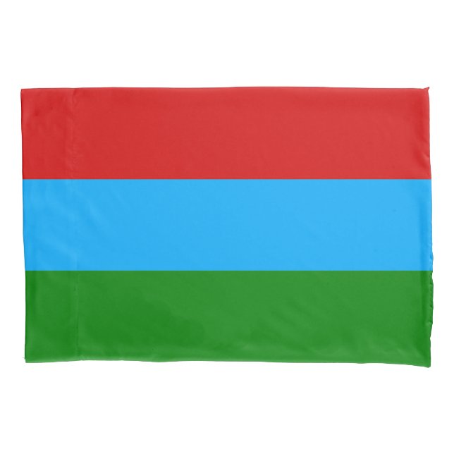 Funda De Cojín Bandera de la República de Karelia (Anverso)