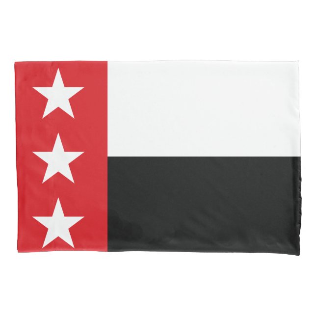 Funda De Cojín Bandera de Laredo (Texas) (Anverso-izquierdo)