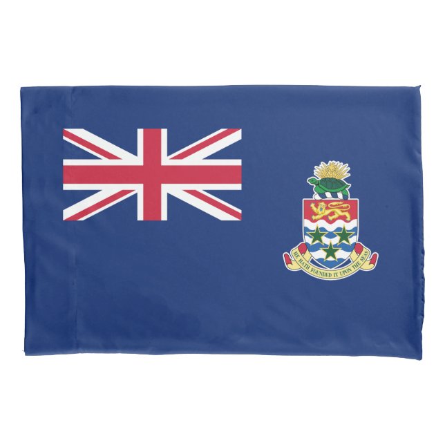 Funda De Cojín Bandera de las Islas Caimán (Anverso)