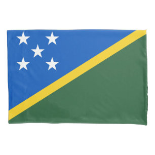 Funda De Cojín Bandera de las Islas Salomón