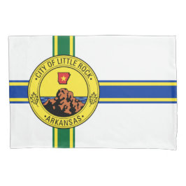 Funda De Cojín Bandera de Little Rock (Arkansas)