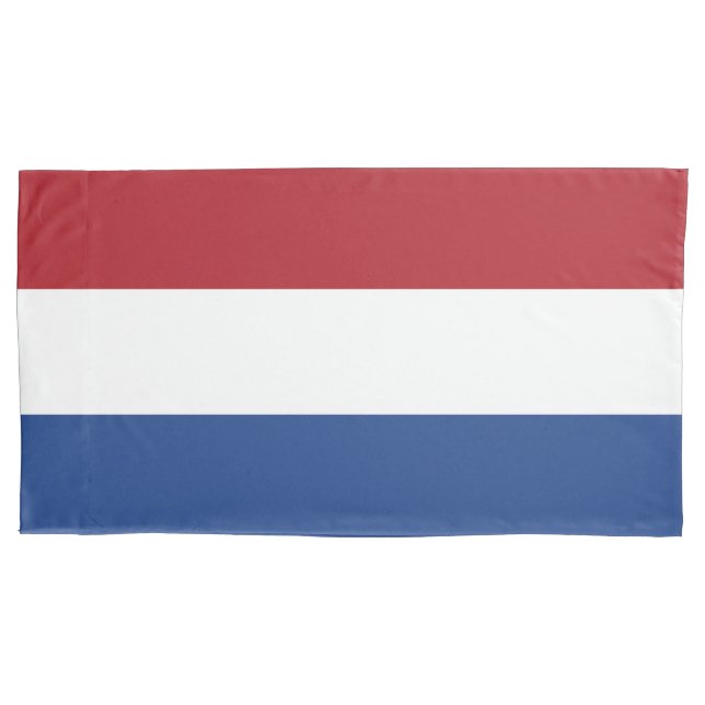 Funda De Cojín Bandera de los Países Bajos (Anverso)
