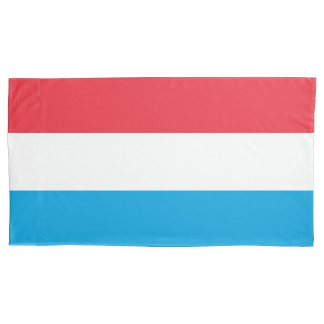 Funda De Cojín Bandera de Luxemburgo (Anverso)