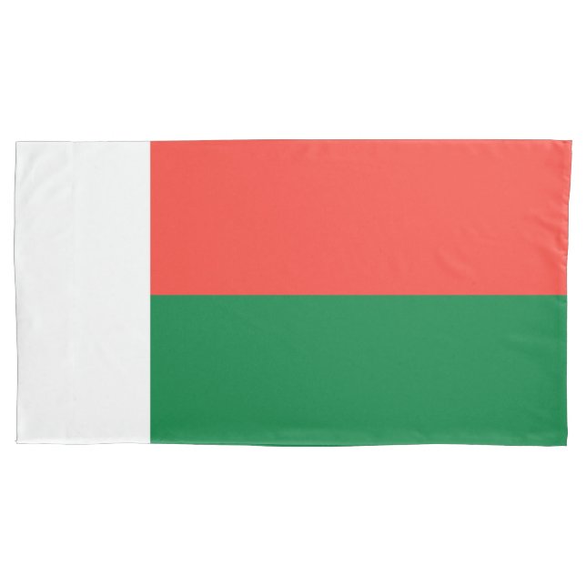 Funda De Cojín Bandera de Madagascar (Anverso)