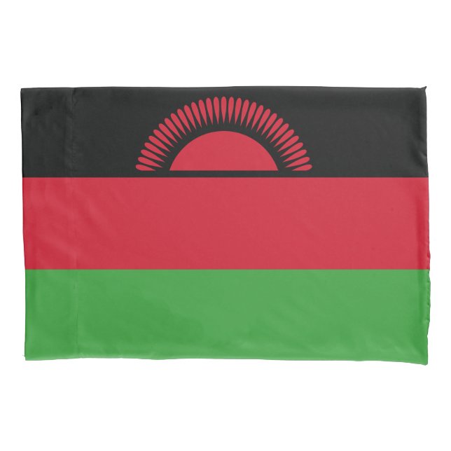 Funda De Cojín Bandera de Malawi (Anverso)