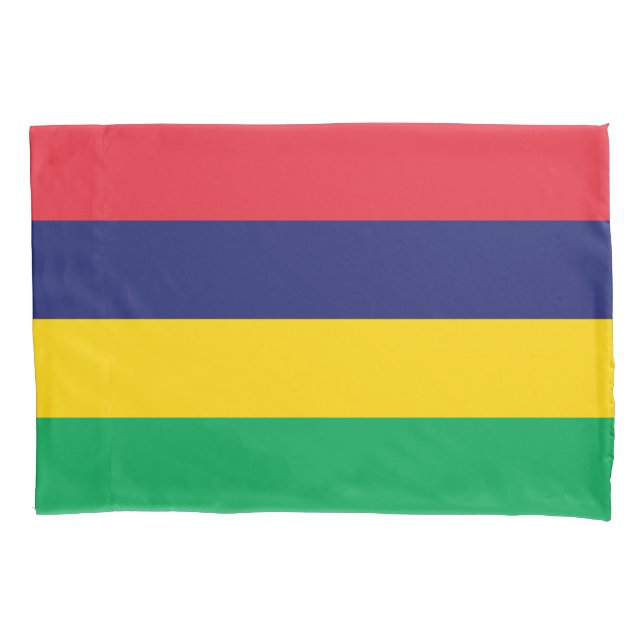 Funda De Cojín Bandera de Mauricio (Anverso)