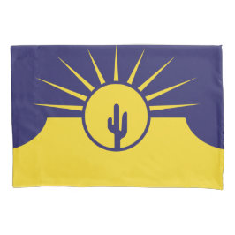 Funda De Cojín Bandera de Mesa (Arizona, Estados Unidos)