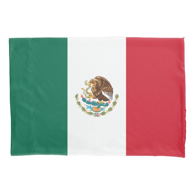 Funda De Cojín Bandera de México (Anverso)