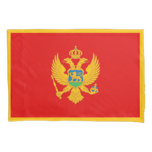 Funda De Cojín Bandera de Montenegro