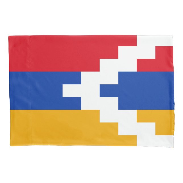 Funda De Cojín Bandera de Nagorno Karabakh (Anverso)