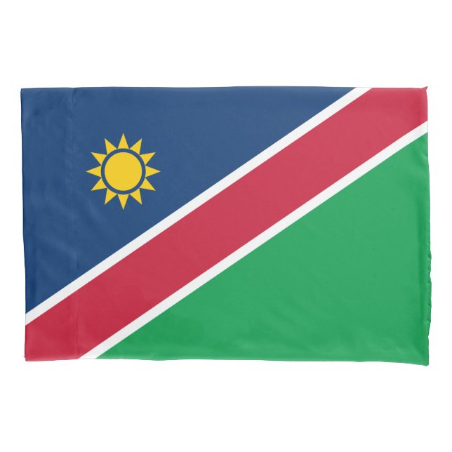 Funda De Cojín Bandera de Namibia (Anverso)
