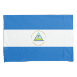 Funda De Cojín Bandera de Nicaragua
