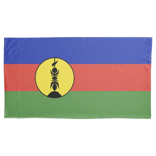 Funda De Cojín Bandera de Nueva Caledonia (Anverso)